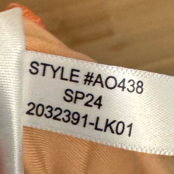 J. Crew Factory Size XLarge Strapless Bandeau Salmon One Piece Swimsuit - Picture 12 of 12